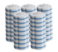 Disposable Toilet Brush Refills, 40PCS 2.8 Inch Toilet Flower Shape Cleaner Refill Pads with Cleaning Solution.
