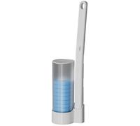 Disposable Toilet Brush Sponge Replacement Head Set, No Dead Angle Dirt Removal, Household Toilet Cleaning Kit