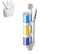 Disposable Toilet Brush & Wand Kit, Disposable Toilet Cleaning System with 8/16/24PCS Toilet Brush Refills, Cleaning System Toilet Wand for Sink Bathtub Wash Basin Mop Pool(Blue+Yellow+Purple)