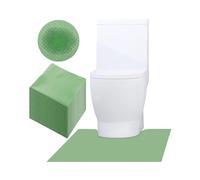 Disposable Toilet Mats for Children&Adult Potty Training,Absorbent Toilet Floor Protector,Around The Toilet Pee Mat for Bathroom Floor Urine,25Pcs Non Slip U Shaped Toilet Commode Pads, 24" x 22"