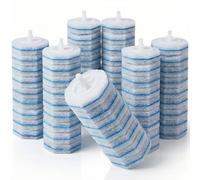 Disposable Toilet Wand Refill Compatible with Clorox Toilet Brush, 50 Count Disposable Heads for Deep Cleaning