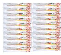 Disposable Toothbrush,Disposable Toothbrush Set,30 Pieces Disposable Toothpaste Toothbrush Individually Packaged for Hotel Bathroom Equipment, Travel Camping Wash Belt, Clean and Easy to Use (30pcs)