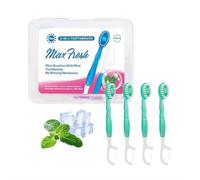 Disposable Toothbrushes with Toothpaste, 5-in-1 Tool(Mini Toothbrush & Floss & Tongue Scraper & Toothpick Set) with Bursting Bead-Portable Oral Care for Home&All in-One Oral Care on The Go (B 10pcs)
