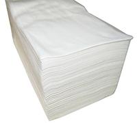 Disposable Towels Spun-Lace 40 x 80 cm, 100 Units, Hairdressing/Beauty Salon, White