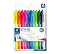 Disposable Triangular Pen 4320 M 10 Colors Top Quality