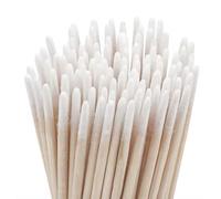 Disposable Ultra-small Cotton Swab Brush | Lint Free Micro Wood Makeup Brushes | Eyelash Extension Glue Removing Tools