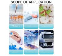 Disposable USB Temperature Data Recorder with 10000 Group Storage Capacity, Portable Logger for Transport and Storage, Automatic PDF Report Generation via Integrated USB Connector