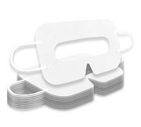 Disposable VR Mask for Apple Vision Pro/Meta Quest Serial Sweat Prenvent Eye Cover Mask for Virtual Reality Headsets (White) (100 Pcs, White)