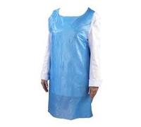 Disposable Waterproof Polythene Plastic Aprons Blue*****ROLL of 200***