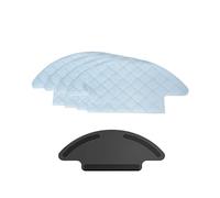 Disposable Wet Mop X15 PCS (3 Packs) + Support X1 ，Compatible for Lefant， M210 M210Pro M213 OKP K2 Series Robot Vacuum Mopping Accessory,Dust Collector