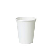 Disposable White Coffee Cup 8oz x50