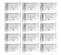 Disposable White Compressed Thickened Cotton Towel 20pcs for Travel | Camping Use, Expansile Design, Multi-purpose Format, Compact Packed Size