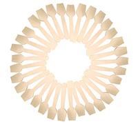 Disposable Wooden Spoons,200 Pcs Bulk Mini Natural Wooden Cutlery Set,3.9 * 0.94 Inch Ice Cream Dessert Spoons for Summer,Teaspoons for Party Paper Plates,Dessert Paper Bowls