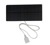 Dispositivo de suministro de energía solar de panel de campamento, cargador portátil | Cargador de respaldo móvil, estación USB al aire libre, generador de viajes, banco de baterías para ventiladores,