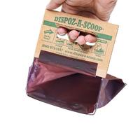 Dispoz-A-Scoop® 96 Pack"Scoop-Seal-Dispose” Dog Pooper Scooper with Bag Attachment, No-Touch Pooper Scoopers Solution, Portable Pooper Scooper for Dogs Large and Small, Dog Poop Scooper for Yard Walk