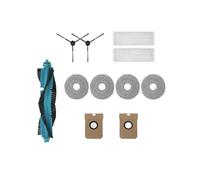 DispRA Compatible With Cecotec Conga 11090 / Conga 13090 Spin Revolution Vacuum Parts Main Roller Side Brush Hepa Filter Mop Cloth Dust Bag(SET3)