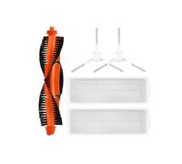 DispRA Compatible With Xiaomi Mijia Robot Vacuum Mop 2S 3C Mi Robot Vacuum Mop P Accessories Mop Cloths Main Side Brush XMSTJQR2S STYJ02YM(Brown)