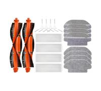 DispRA Compatible With Xiaomi Mijia Robot Vacuum Mop 2S 3C Mi Robot Vacuum Mop P Accessories Mop Cloths Main Side Brush XMSTJQR2S STYJ02YM(Yellow)