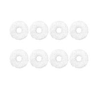 DispRA Compatible With Yeedi Mop Station Pro Robot Vacuums Roller Side Brush Filter Mop Cloths Spare Part Replacement Accessory Kit(Set J)