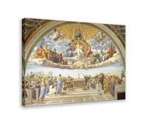 Disputation of The Holy Sacrament 1510 by Raphael Canvas Art Poster And Wall Art Picture Print Modern Family Bedroom Decor 16x24inch(40x60cm)