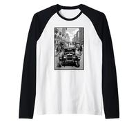 Disruptive Technology Gas Car Raglan Baseball Tee