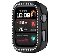 Disscool Case Cover Compatible with Huawei Watch D2 Smartwatch Anti Drop Hard PC Replacement Protective Cases Synthetic Diamond Decoration Cover Watch Accessories(Black)