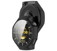 Disscool Case Cover Compatible with Huawei Watch GT6 Pro 46mm Full Protector Covers, Soft Anti Drop TPU Replacement Protective Cases Smart Watch Accessories(Black)