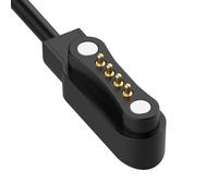Disscool Compatible with PLAUD Note Pro AI Recorder Charging Cable Durable USB-C Magnetic Attraction Charger Cables Dock Voice Recording Pen Accessories (1M/3.3FT,Black)
