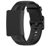 Disscool Replacement Adjustable Wrist Bands Compatible with WHOOP 5.0 LIFE MG/5.0 PEAK Soft Silicone Wrist Integration Strap with Quick Release for Man Women(Black)