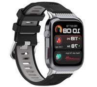 Disscool Replacement Adjustable Wristbands Compatible with Huawei Watch D2 Comfortable Silicone Wrist with Quick Release Strap Smart Watch Accessories(Black)