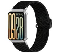 Disscool Replacement Adjustable Wristbands Compatible with Redmi Watch 6/5/5 eSIM/4 Soft Silicone Wrist Compatible with Xiaomi Smart Band 9/9 Pro Strap Smart Watch Accessories(Black)