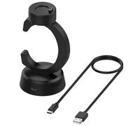 Disscool Replacement Charging Dock Cable Compatible with Garmin Vivoactive 6/Tactix 8 Amoled 47mm/51mm/Tactix 8 Solar 51mm, USB C Cables Charger Stand Smart Watch Accessories(1M/3.3FT Cable,Black)