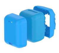 Disscool Replacement Silicone Case Cover Cute Compatible with Bitzee Magicals Interactive Digital Toy Soft And Durable Protective Sleeve with Lanyard(Case Only/Sky Blue)