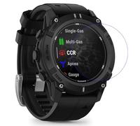 Disscool Tempered Glass Screen Film Protector Compatible with Garmin Descent G2, 0.33mm Protector Full Coverage HD Clear Anti Scratch Smart Watch Accessory
