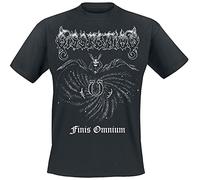 Dissection Finis Omnium Men T-Shirt Black M, 100% Cotton, Regular