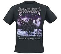 Dissection Storm of The Light's Bane Men T-Shirt Black M, 100% Cotton, Regular