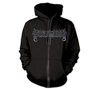 Dissection 'Storm of The Lights Bane' Zip Up Hoodie (Extra Large) Black