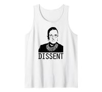 Dissent Ruth Bader Ginsburg RBG Feminist Icon Memes Tank Top