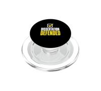 Dissertation Defended PhD Graduate PopSockets PopGrip for MagSafe