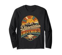 Dissertation Gemeistert! Doctoral Degree Passed Doctor Long Sleeve T-Shirt