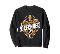 Dissertation Gemeistert! Doctoral Degree Passed Doctor Sweatshirt