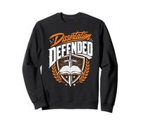 Dissertation Gemeistert! Doctoral Degree Passed Doctor Sweatshirt