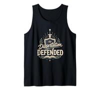 Dissertation Gemeistert! Doctoral Degree Passed Doctor Tank Top