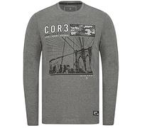 Dissident Men's Ascend Graphic Print Cotton Jersey Long Sleeve Top