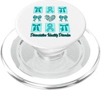 Dissociative Identity Disorder Awareness Coquette DID Ribbon PopSockets PopGrip for MagSafe