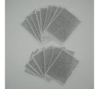 Dissolvable Ruqyah Paper - Quranic Healing Sheets for Black Magic, Evil Eye, Jinn & Sihr Protection | Islamic Ruqyah Water Infusion (Ayat Against ‘Ayn/Hassad (Bad Evil-/Jealousy Eye) (16 Sheets))