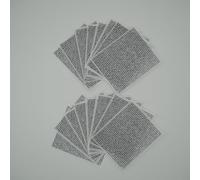 Dissolvable Ruqyah Paper - Quranic Healing Sheets for Black Magic, Evil Eye, Jinn & Sihr Protection | Islamic Ruqyah Water Infusion (Ayat Against Zina-/Lover Jinn (Aashiq Jinn) (16 Sheets))