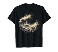 Dissolve into Whole | Non-Duality Zen Buddhist Wave Art T-Shirt