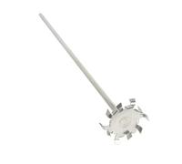 Dissolve Type Stirring for Blender Overhead Stirrer Electric LAB Mixer Shaft 18CM Length Diameter 6cm SS304, for Laboratory, Industrial(3cmDispersion Disc+L250mmΦ6mm)