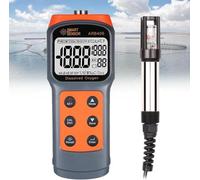 Dissolved Oxygen Detector, Water Quality Tester with LCD Display, Measurement Range 0.0-30.0 mg/L, Automatic Shutdown for Aquaculture and Fish Ponds